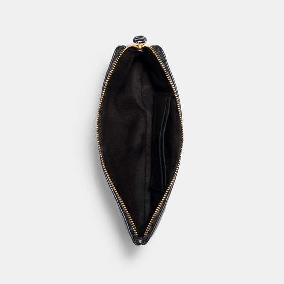 NWT Coach Outlet Large Corner Zip Wristlet In Signature Canvas - Picture 2 of 3